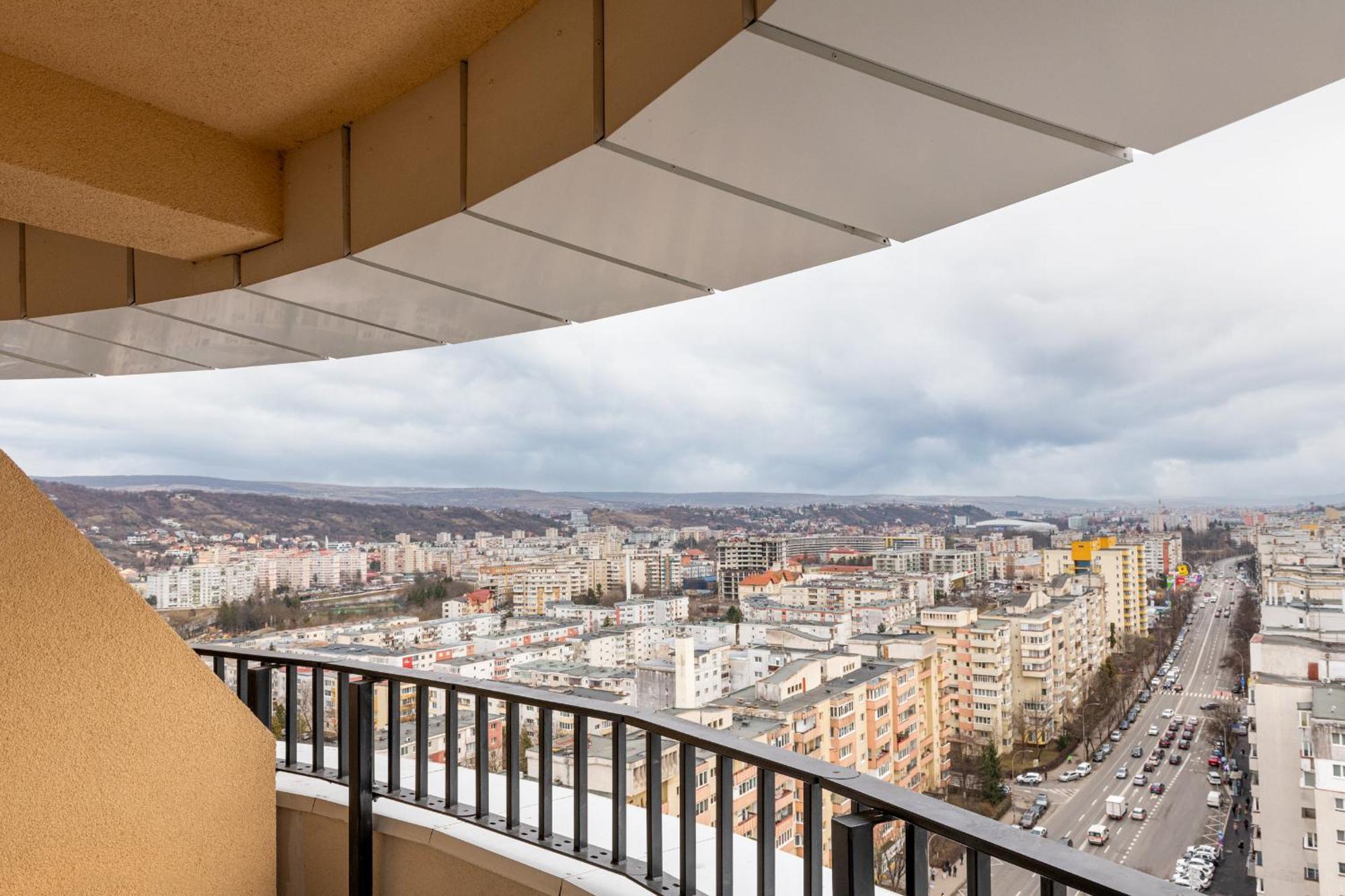 Boudoir Apartment City Tower - 15Th Floor Клуж-Напока Екстер'єр фото